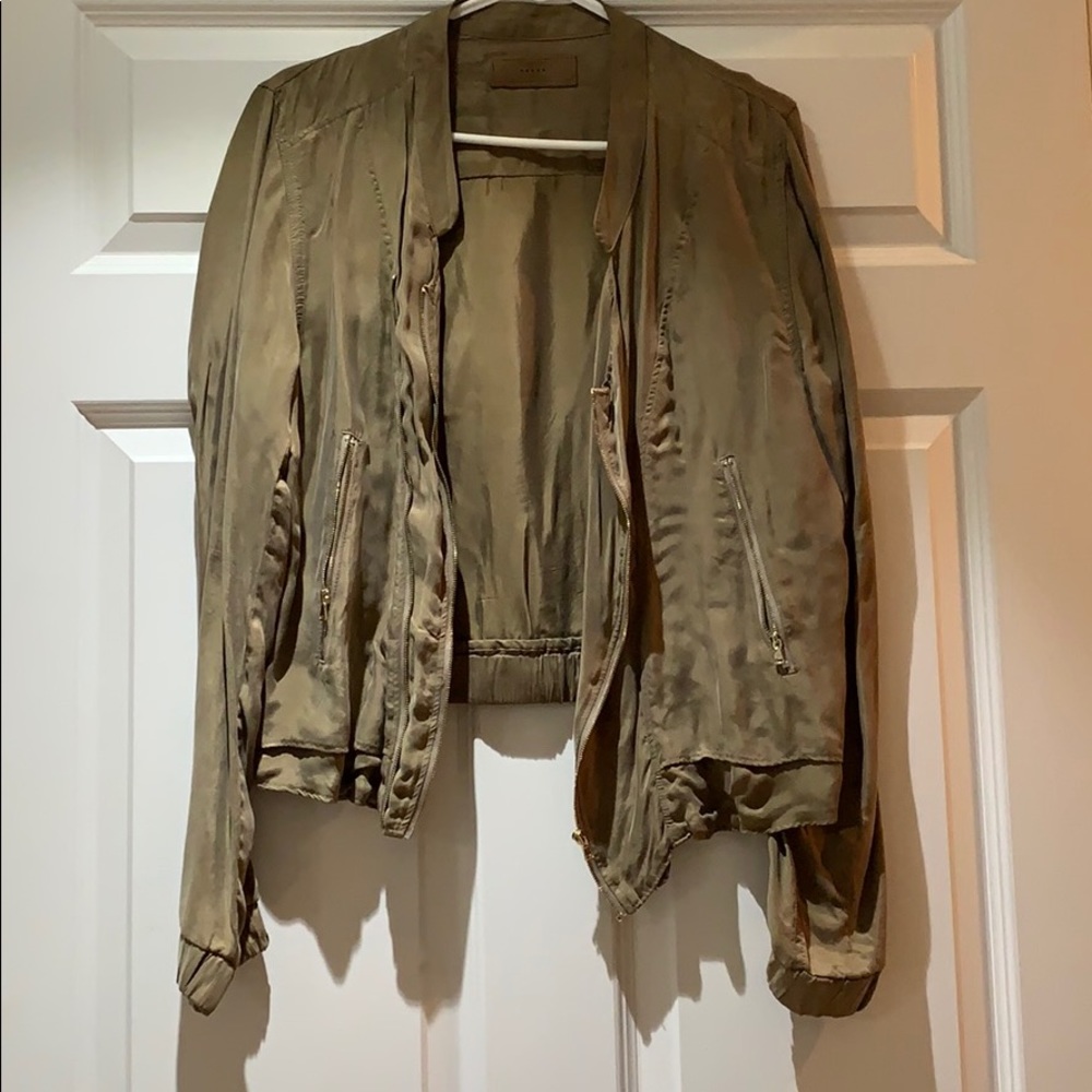 Brown Bomber Jacket